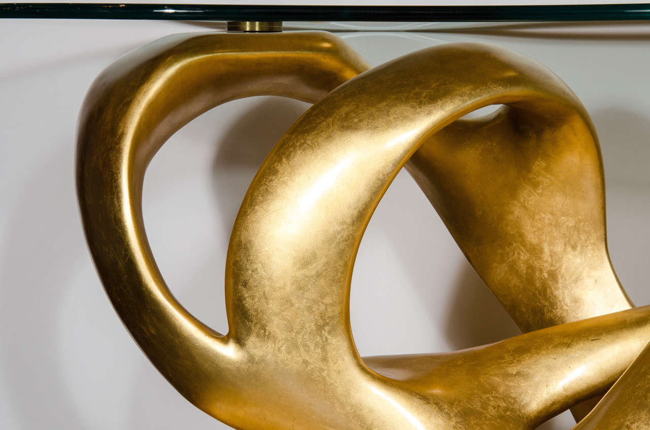 American Spectacular Modernist Free-Form Sculptural Console by Tony Duquette for Baker