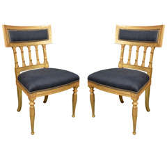 Gustavian side chairs