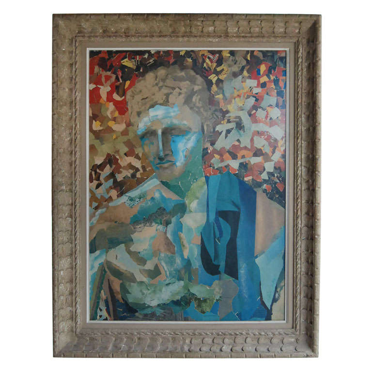 Collage of Classical Roman Figure For Sale