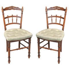 Antique Napoleon III French Chairs