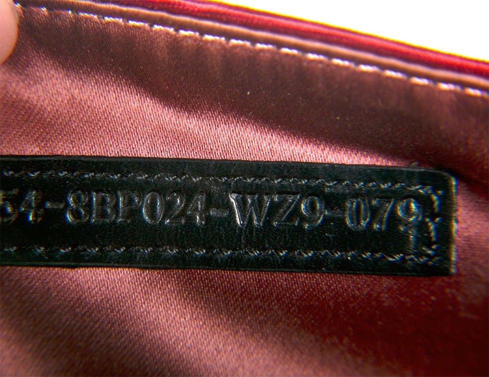 Fendi Red Satin Clutch or Handbag* presented by funkyfinders 3