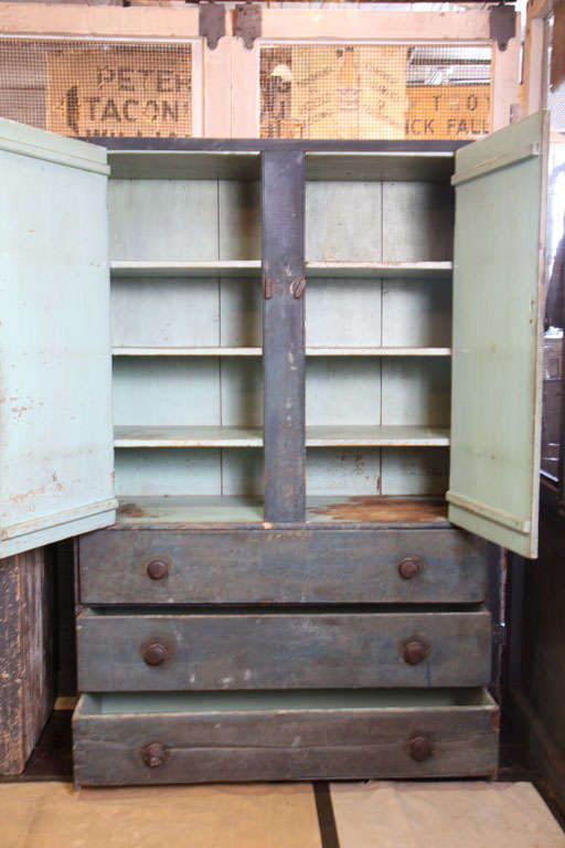 American Blue Cupboard