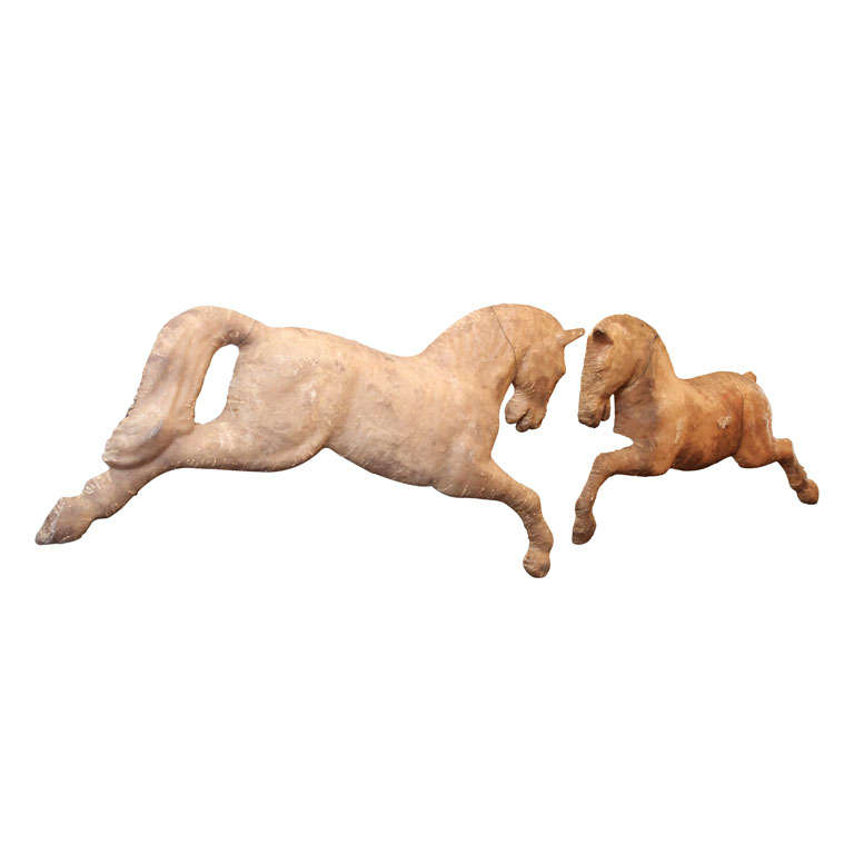 Horse Molds from Saratoga, New York