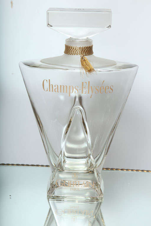 A fabulous Large Guerlain factice  display perfume bottle
