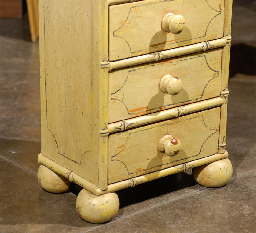 bamboo chest of drawers