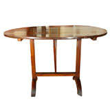 19th Century Walnut Tilt-Top Wine Tasting Table