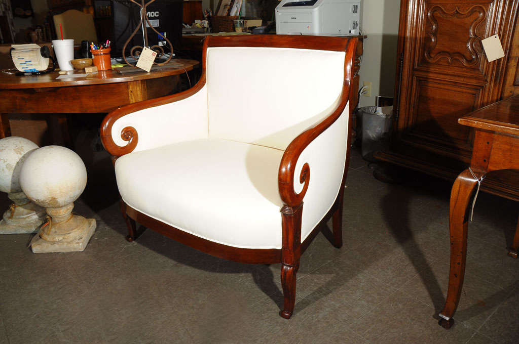 Walnut Chair-and-a-half