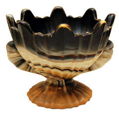 A Beautiful Swirled Glass Bowl