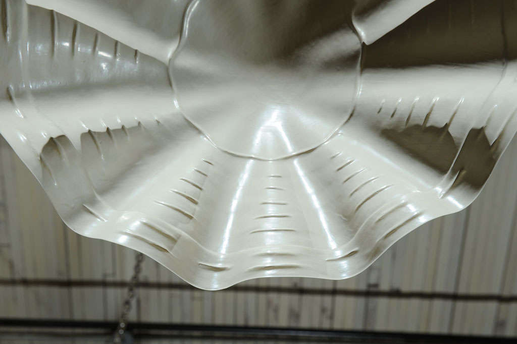Plaster Shell Pendant 2