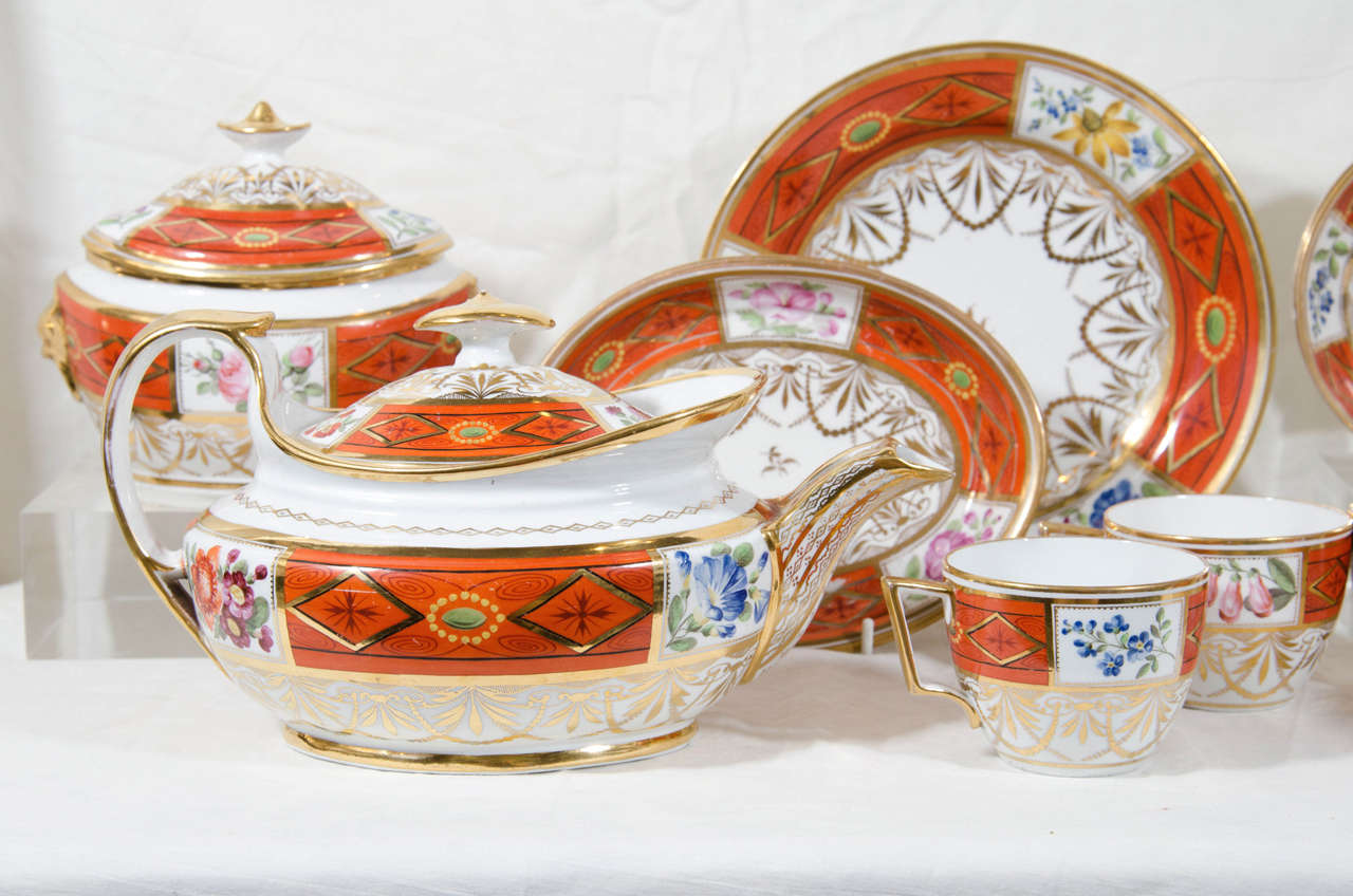 Coalport Tea Set for Four