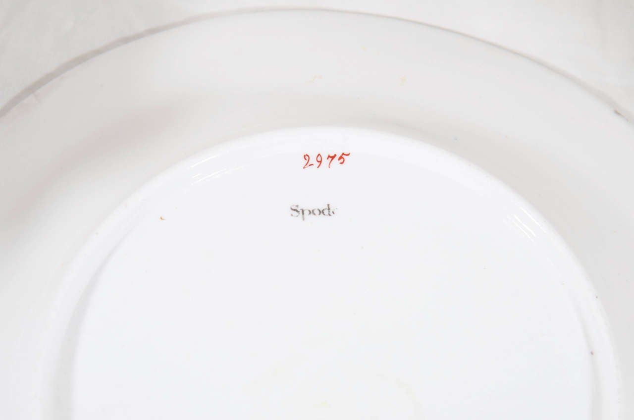 Antique Porcelain Dessert Service in the Spode 