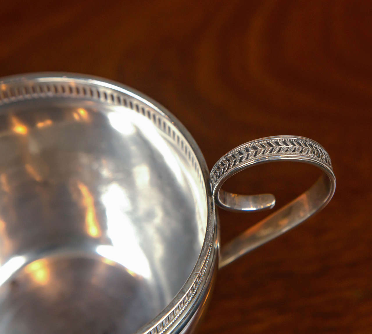 English Sterling Two-Handled Cup For Sale