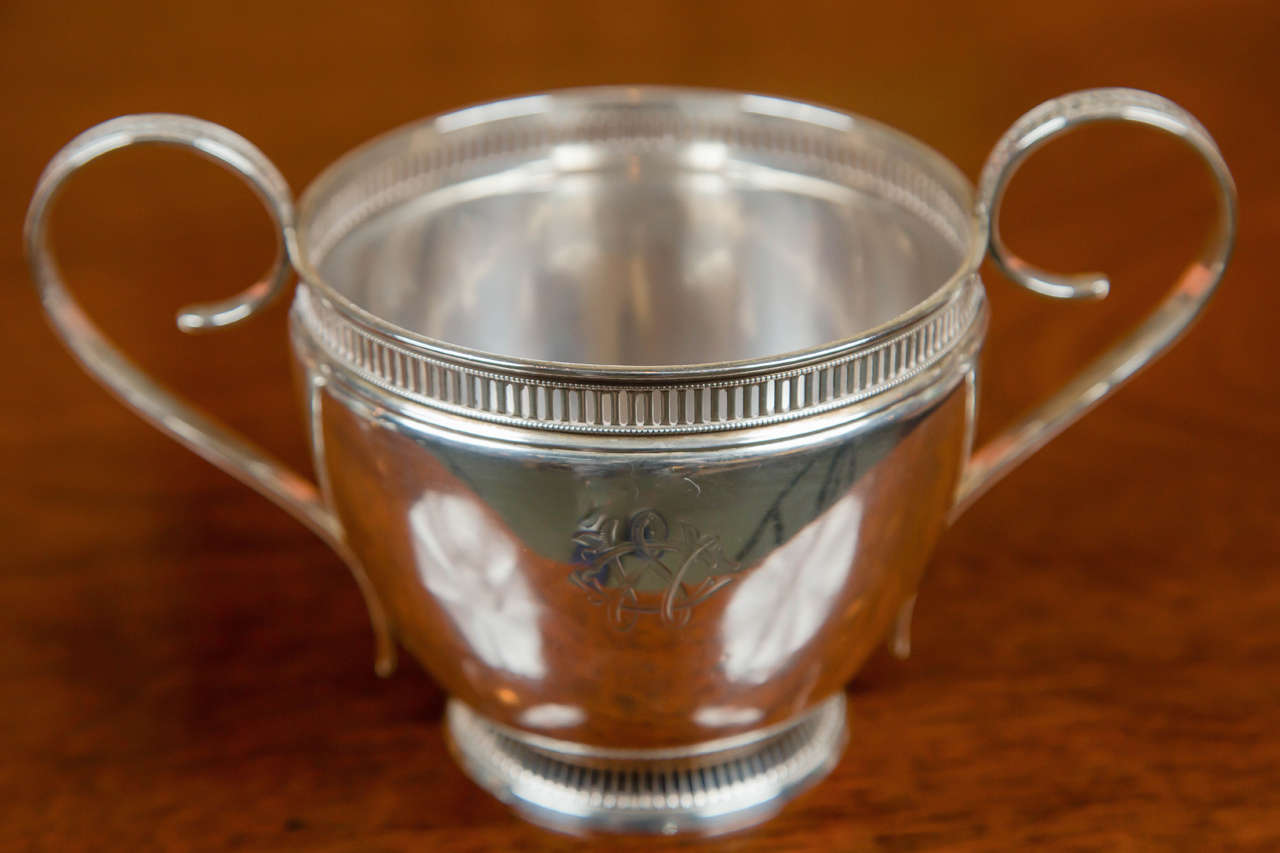 20th Century Sterling Two-Handled Cup For Sale