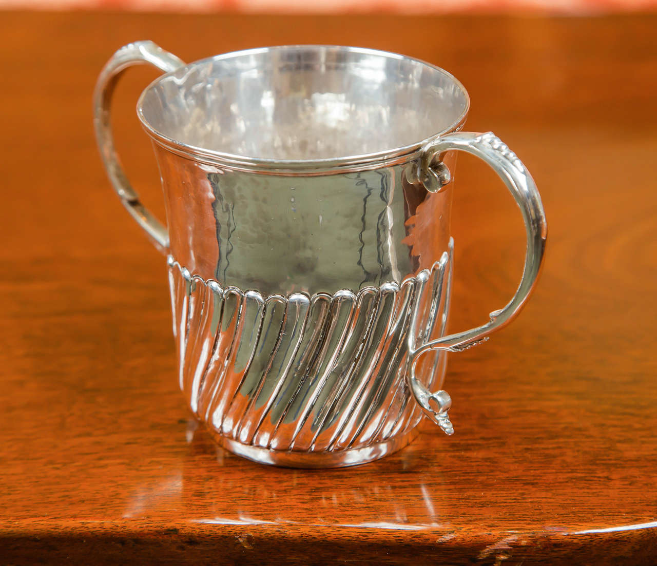 English, Silver Porringer, circa 1880s