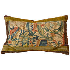 Single Flemish Tapestry Pillow