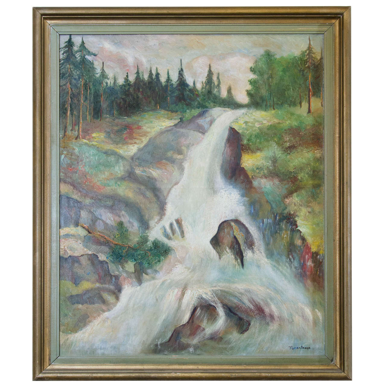 Swedish Landscape, Painting For Sale
