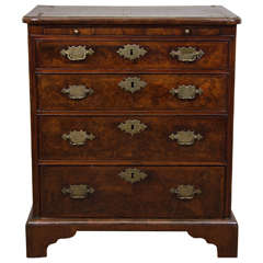 Queen Anne Walnut Bachelor's Chest