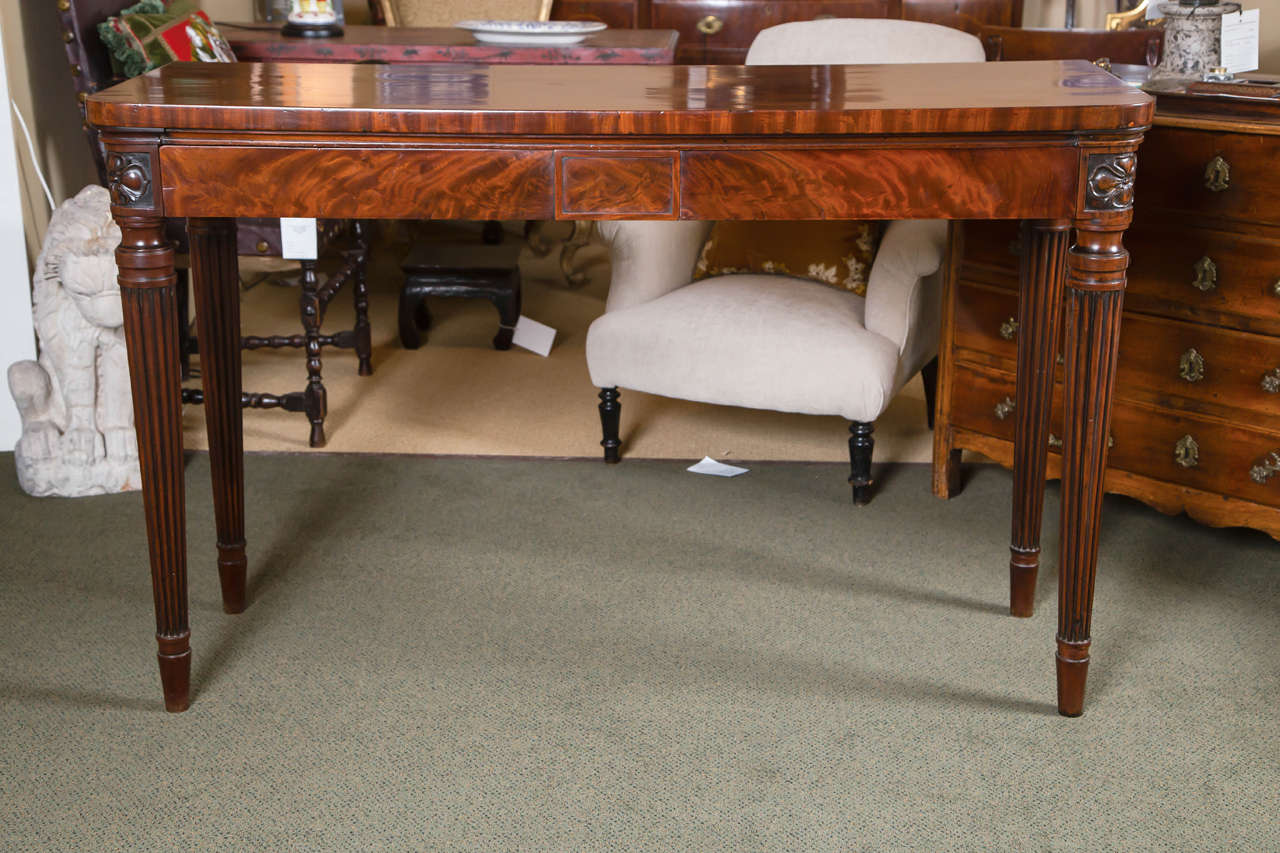 William IV Two-Drawer Mahogany Server