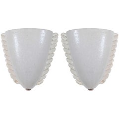 Pair of Murano Glass Sconces