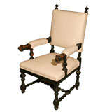 Victorian Carved Armchair