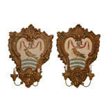 Pair of 19th century candle sconces