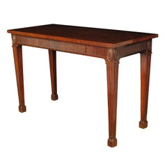 George III 18th Century Mahogany Serving Table George III 18th Century Mahogany Serving Table