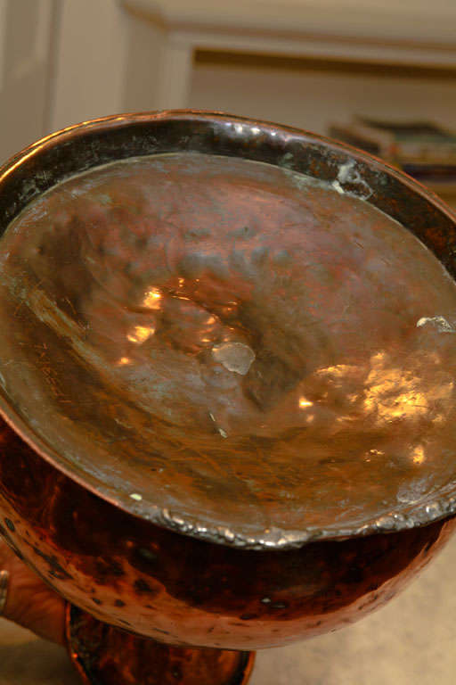 Copper English copper ale jug