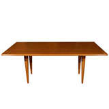 Rectangular Dining Table with Tapered Legs