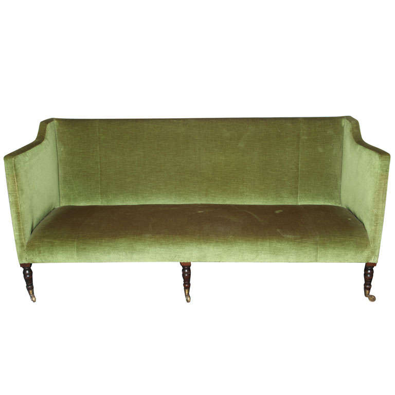 Elegant and Spare Late 18th c. English Sofa