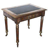 Antique Rare  19th Century Anglo Indian Writing Table