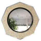 Eggshell Lacquered  Wall Mirror by Anthony Redmile