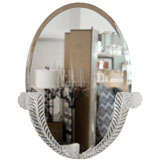 Lucite Wall Mirror by Grosfeld House