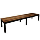 Harvey Probber bleached rosewood coffee table
