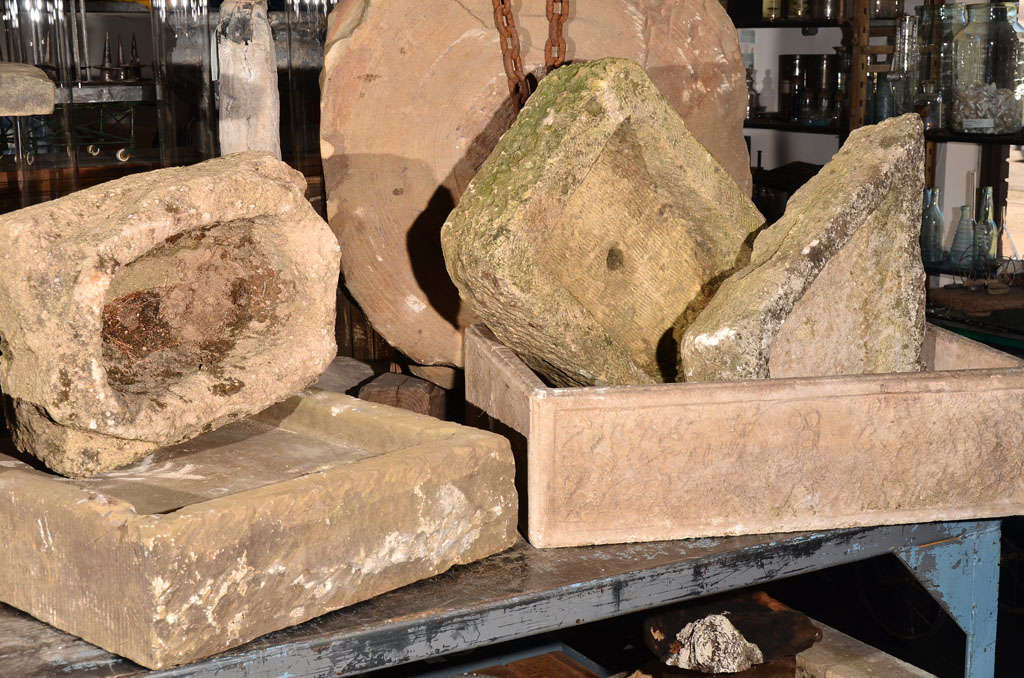 Assorted 19th c Stone Sinks/Horse Troughs