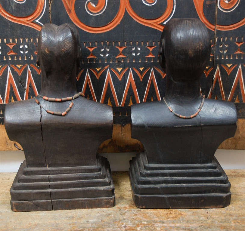 Late 20th Century Pair of African Torsos