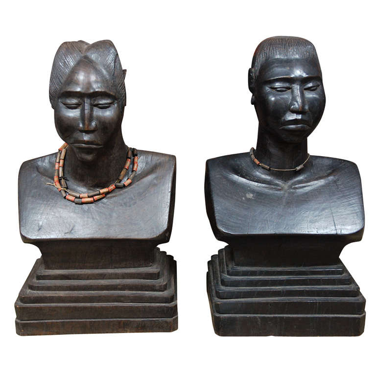 Pair of African Torsos