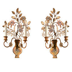 Pair of Bagues Sconces