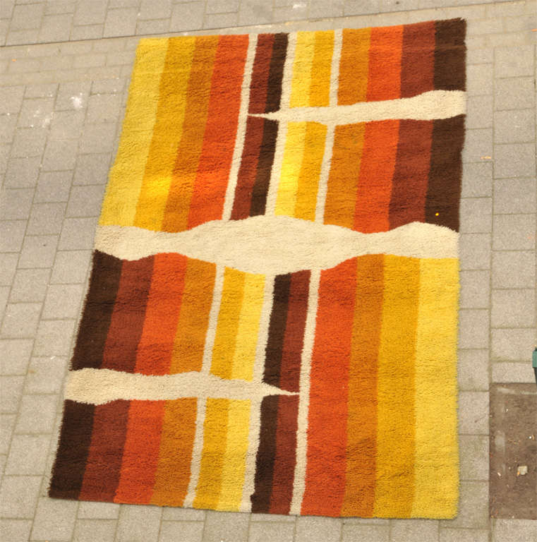 Carpet 1970 Pop-art