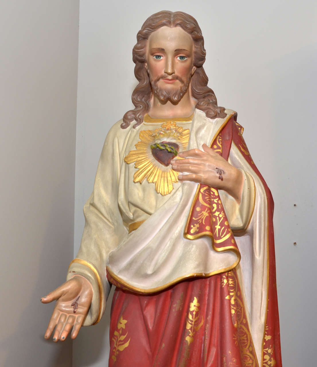 French Late 19th Century Christ Statue For Sale