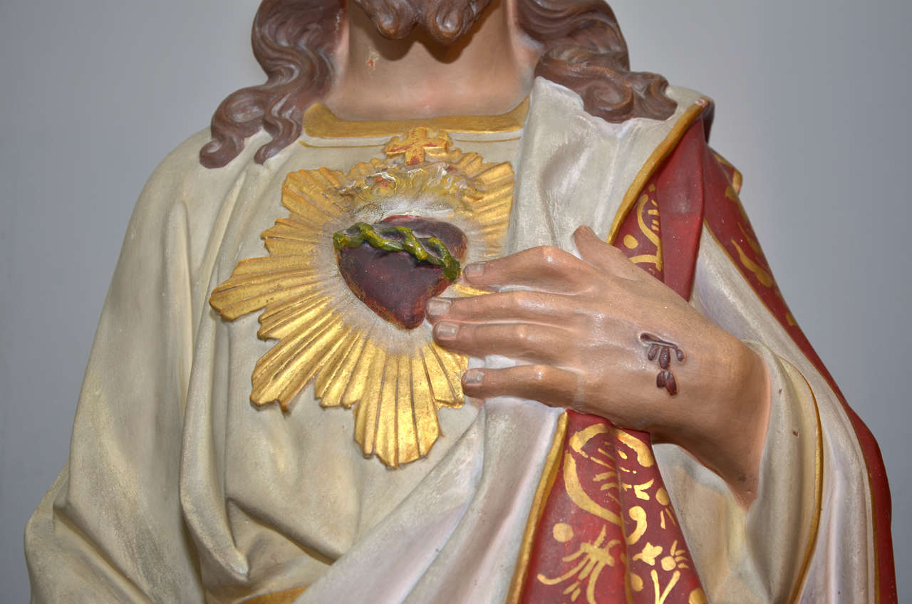 Late 19th Century Christ Statue For Sale 5