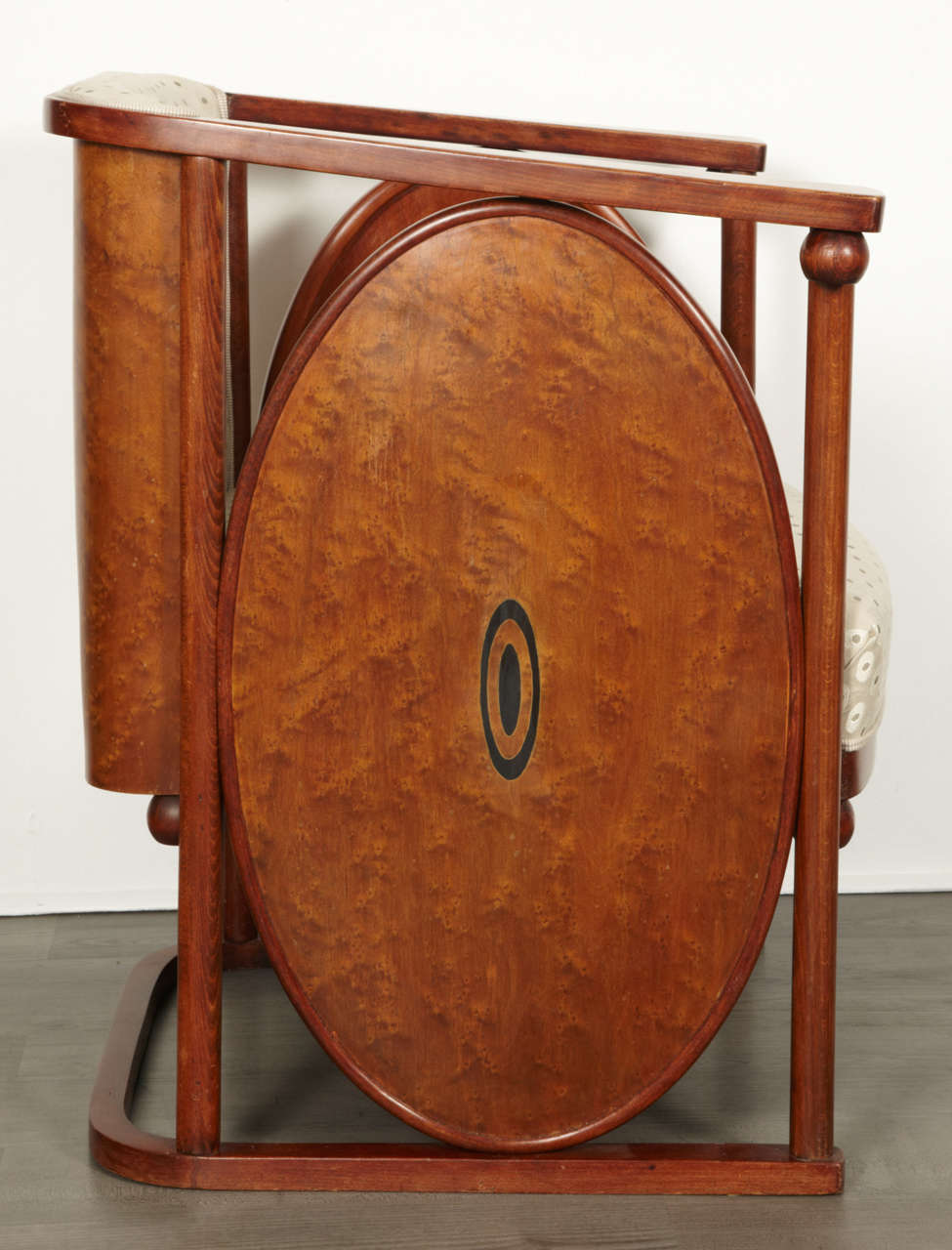 Art Nouveau 20th Century Koloman Moser and Josef Hoffmann Austria Armchair Beech Plywood