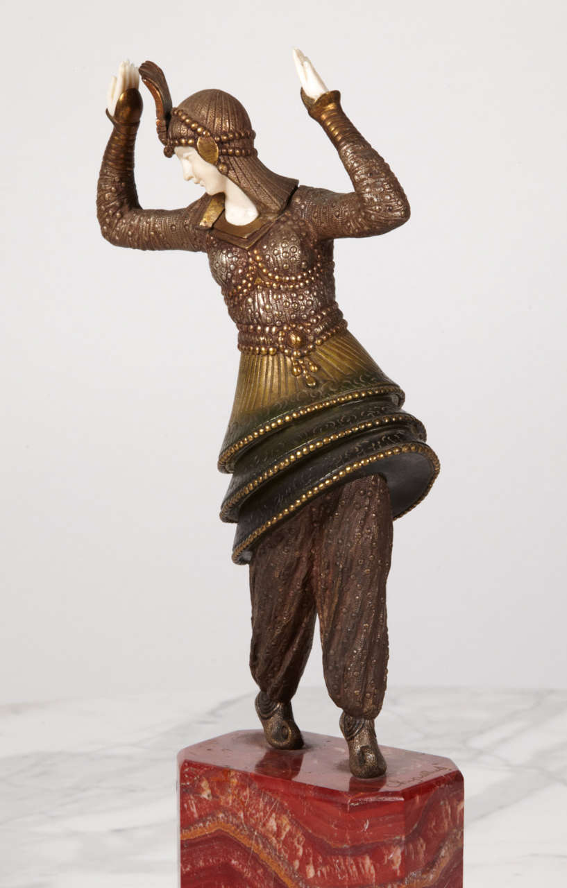 chiparus bronze reproduction