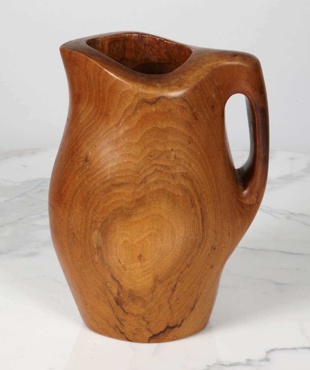 Jarra de madera Alexandre Noll, "Monoxyde", años 50