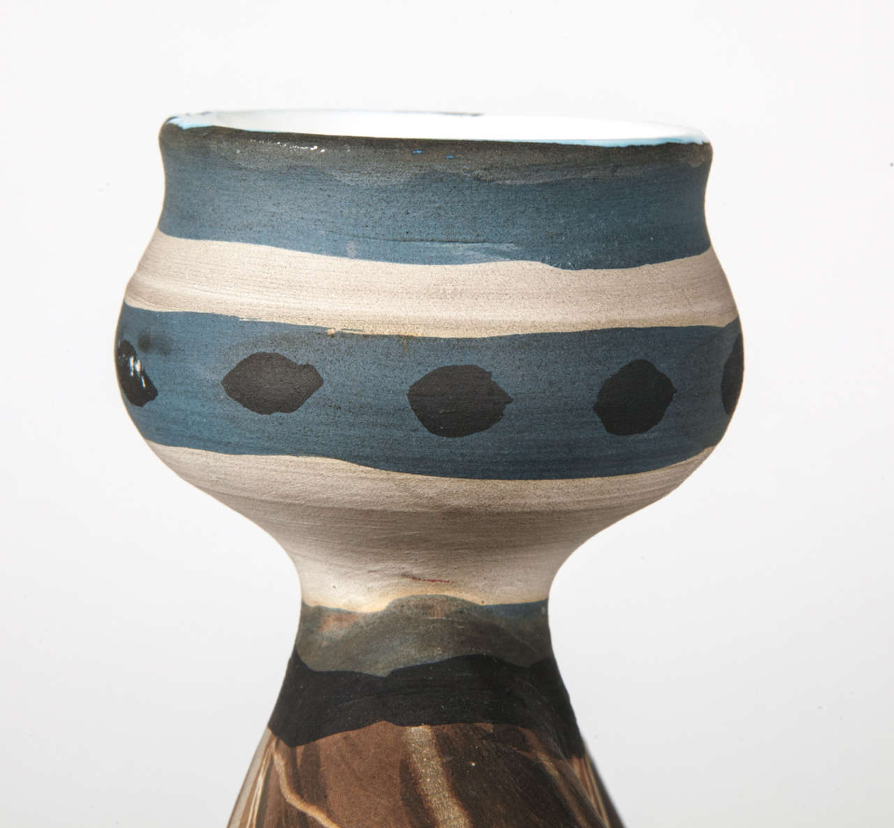 1950s Picasso Edition Madoura Ceramic Vase 4