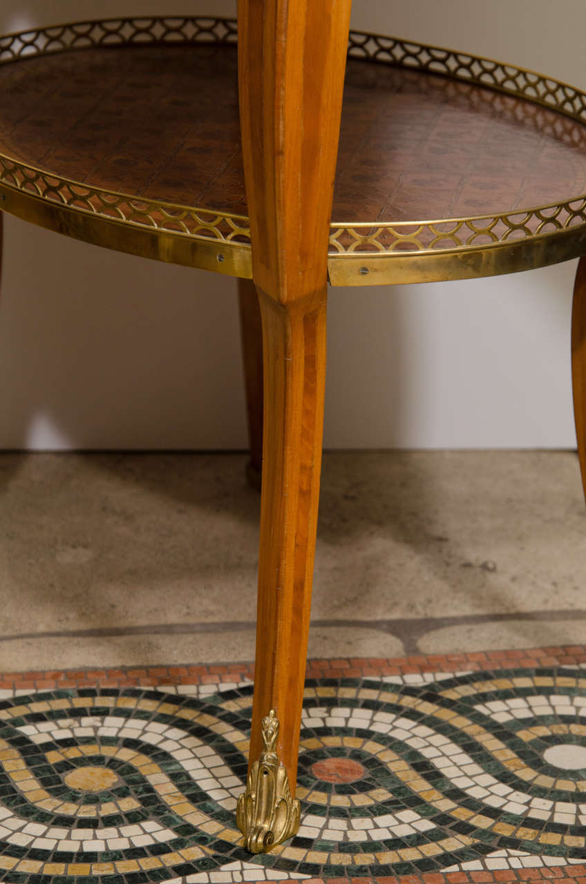 French Transitional Oval Table 3
