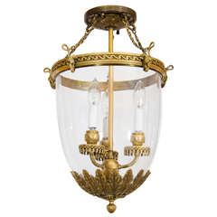 Regency Style Bronze Hall Lantern