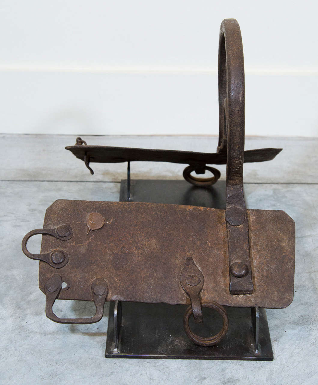 19th Century Cast Iron Saddle 2