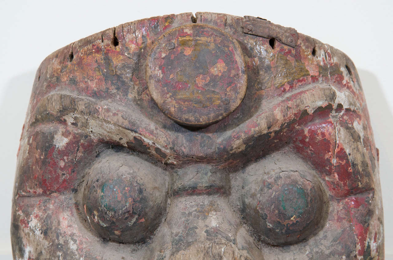 Masque chinois du XIXe siècle Bon état - En vente à New York, NY