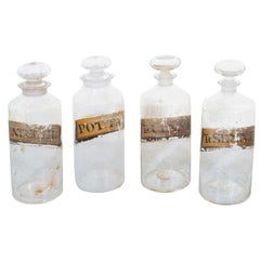 19th Century Handblown Pharmacy Bottles
