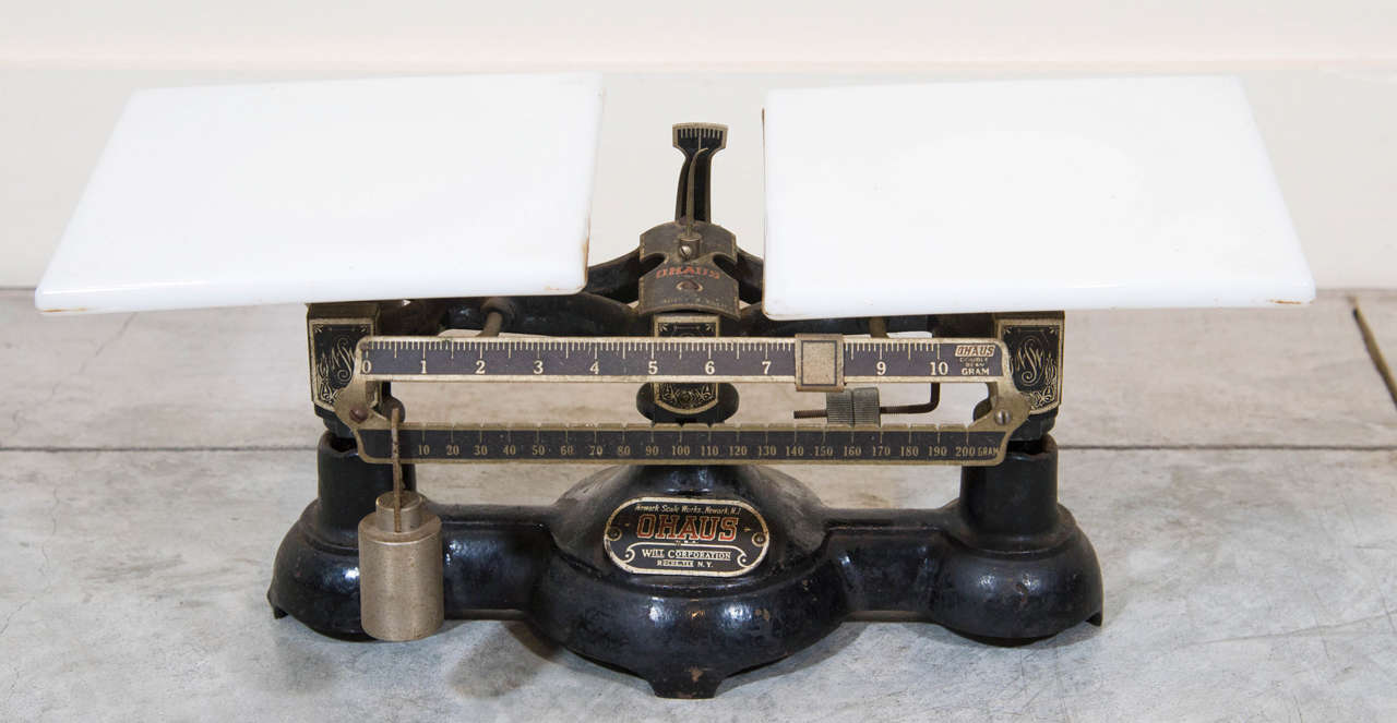 1920s Pharmacy Scale